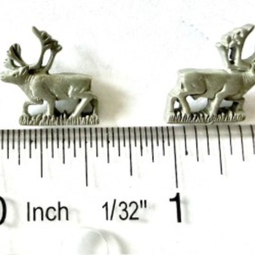 Reindeer Earrings - Picture 3 of 3